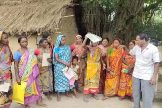 Agitation by Workers for Demand of One hundred days Work Arrears in Durgapur