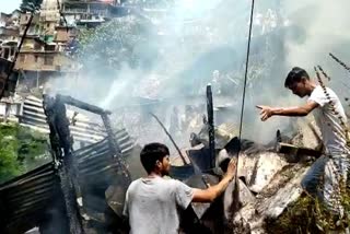 Fire breaks out in Shimla