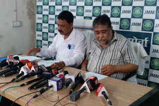 jmm statement on office of profit matter in ranchi