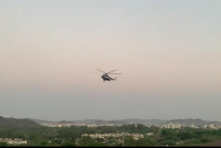 IAF helicopter called in to douse Udaipur forest fire