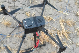 Chinese drone shot down in Indo Pak border  BSF shoots down quadcopter in Amristsar sector  Indo Pakistan border drone shot down on 29 June early morning  പാക്കിസ്ഥാന്‍റെ ഭാഗത്തു നിന്ന് ഇന്ത്യയിലേക്കുള്ള ഡ്രോണ്‍  അമൃതസര്‍ സെക്ടറിലെ ഇന്ത്യ പാക് അതിര്‍ത്തി  ബിഎസ്‌എഫ് പാകിസ്ഥാന്‍ ഡ്രോണ്‍ വെടിവച്ചിട്ടു