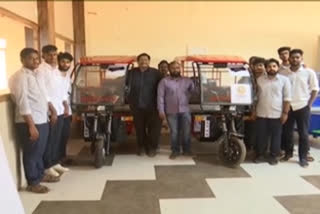 centurion-university-students-designed-e-rickshaw-and-e-cargo-vehicles