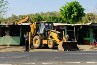 Bulldozer ran in Jabalpur and Sagar