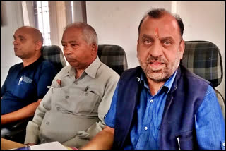 Press conference of former BJP MLA Parveen Sharma