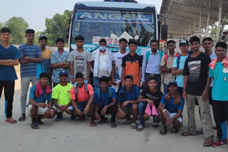 12th National Sub Junior Mens Hockey Championship 2022 in Goa Jharkhand first match against Uttarakhand
