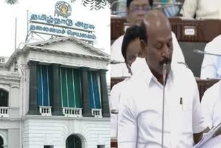 NEET exam  subramanian say dmk has entered the NEET exam in Tamil Nadu  minister subramanian  tamil nadu assembly  மா சுப்பிரமணியன்  மருத்துவம் மற்றும் மக்கள் நல்வாழ்வு துறை அமைச்சர் மா சுப்பிரமணியன்  நீட் தேர்வு  நீட் தேர்வுக்கு அதிமுக தான் காரணம் என்ற மா சுப்பிரமணியன்