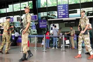 CISF recovered Twenty seven and a half thousand cash kept in envelope at IGI airport