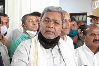 Opposition leader Siddaramayya