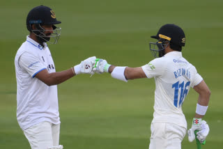 Cheteshwar Pujara hattrick century for Sussex in county championship