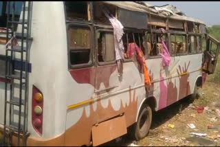 40 passengers injured in bus accident