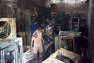 factory fire in sirsa