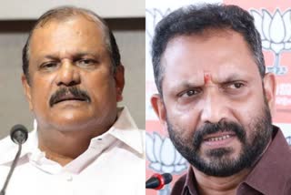 K Surendran in the custodial action against PC George  K Surendran about PC George police custody  പിസി ജോര്‍ജിനെ കസ്റ്റഡിയിലെടുത്തതിൽ കെ സുരേന്ദ്രൻ  കെ സുരേന്ദ്രൻ പിസി ജോര്‍ജ് വിവാദം  പിസി ജോര്‍ജ് പൊലീസ് കസ്റ്റഡിയിൽ  പിസി ജോര്‍ജ് വിദ്വേഷ പ്രസംഗം  K Surendran supports PC George hate speech