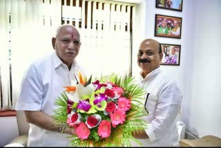 CM Bommai, former CM BSY