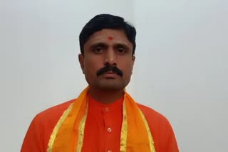 Sridalinga Swamiji, President of Srirama Sena