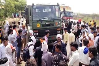 vidisha Villagers protest