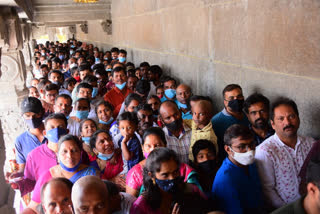 Devotees Rush In Yadadri