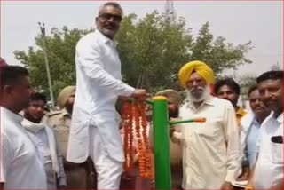 Inauguration of open gym in border village Cheema Kalan