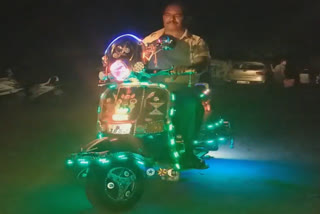 Akram of Jabalpur made super scooter