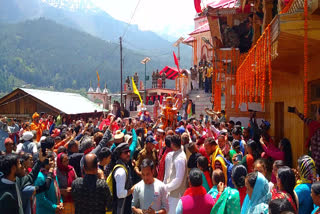 Maa Ganga Utsav Doli leaves for Gangotri Dham