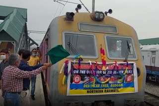 new-train-inaugurated-from-budgam-railway-station-with-more-capacity-and-infrastructure