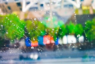 Rain with thunderstorm in West Bengal