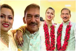 Arun Lal gets married to BulBul Saha