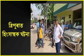 Attack on Sudip Roy Barman's driver and PSO