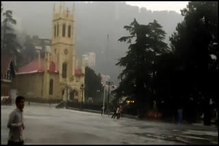 heavy rainfall and hailstorm in shimla