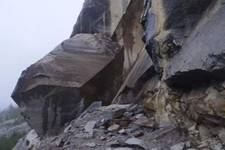 Landslide in Kinnaur