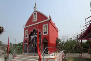 construction-of-kali-temple-completed-in-dhanbad