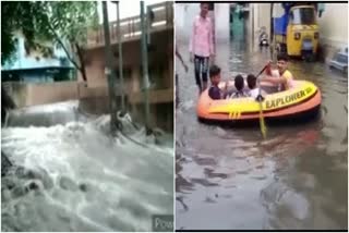 heavy rain effects in Telangana