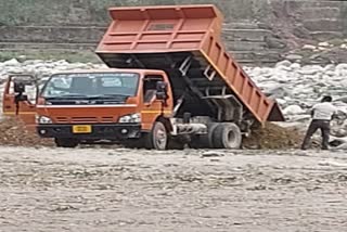 Beas river in Mandi