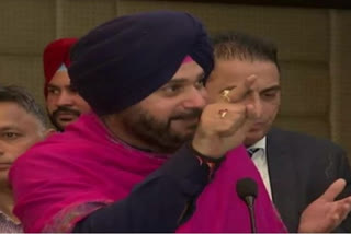 Former Punjab Pradesh Congress Committee President Navjot Singh Sidhu