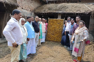 Delegation of NITI Aayog in Malda to Gets Information About Silk Cultivation