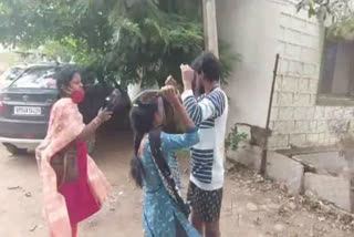 woman slaps young man in aluru
