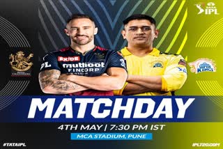 Chennai Super Kings opt to bowl  IPL 2022  Chennai Super Kings  चेन्नई सुपर किंग्स  इंडियन प्रीमियर लीग 2022  रॉयल चैलेंजर्स बैंगलोर  Toss News  ipl 2022 Toss  ipl today Match  Sports News