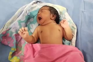 5 kg baby girl born in Telangana Bhadrachalam