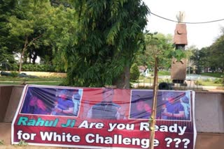 Banners of White Challenge in Telangana