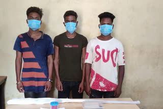 Three Naxalites of PLFI arrested