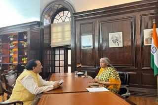 ajay bhatt met finance minister nirmala sitharaman