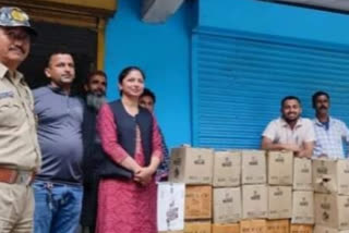 Shimla Police recovered illegal liquor