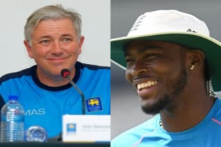 Chris Silverwood  Jofra Archer  Silverwood & Archer Statement  मुख्य कोच क्रिस सिल्वरवुड  श्रीलंका क्रिकेट टीम  इंग्लैंड गेंदबाज जोफ्रा आर्चर  चोट और सर्जरी  Sri Lanka Cricket Team  England Bowler Jofra Archer  Injury and Surgery