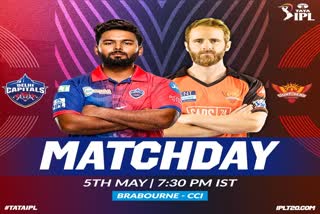 Delhi Capitals  Sunrisers Hyderabad  IPL 2022  DC vs SRH  दिल्ली कैपिटल्स  सनराइजर्स हैदराबाद  खेल समाचार  Sports News  Cricket News  Toss News  ipl toss News