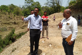 Paudi DM Vijay Kumar Jogdande inspected Kandi-Sila motorway