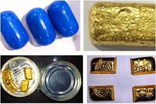 Customs officials seized gold in mangaluru airport