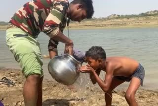 drinking water crisis in bhind