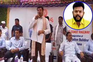 Minister Appalaraju praises MP Rammohan naidu