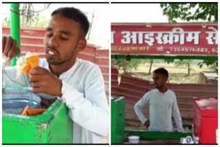 Para Athlete Sells Ice Cream