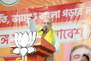 Amit Shah to visit died BJP worker's house after reaching Kolkata