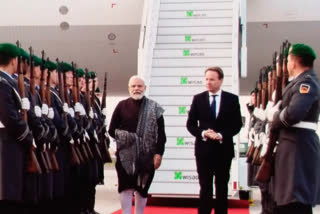 Modi welcomes in berlin